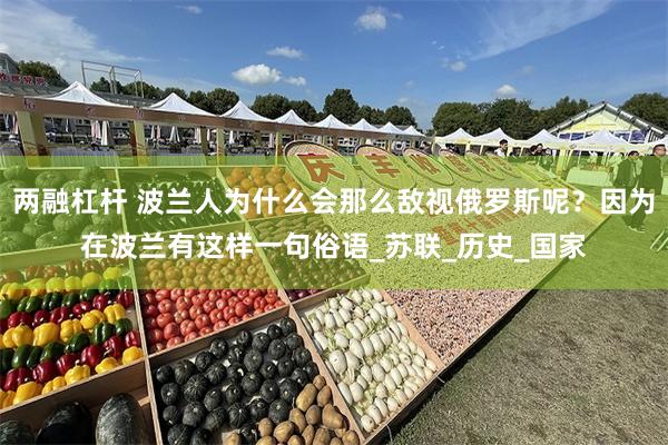 两融杠杆 波兰人为什么会那么敌视俄罗斯呢？因为在波兰有这样一句俗语_苏联_历史_国家